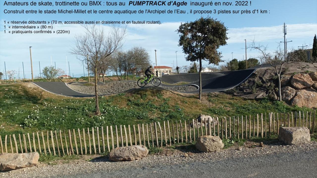 Les Locations de Lara II - T2 lit double&clic-clac Balcon Piscine Parking privatif Agde Extérieur photo